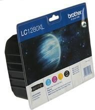 Ngjyra për printer Brother LC-1280XLVALBP, e gjelbër/vjollcë/verdhë/zezë