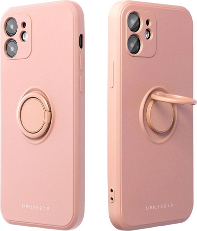 Futrollë Roar Amber për Samsung Galaxy A05s, TPU, me unazë 360°, rozë