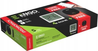 Set termostatësh smart ENGO EONEBATWPROMOPACK, gateway ZigBee, repeater, i bardhë