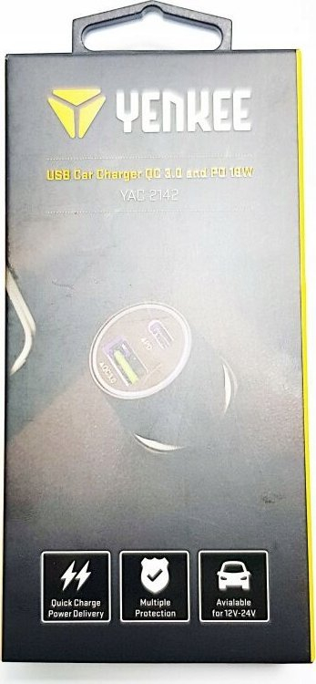 Karikues makine YENKEE YAC 2142, adapter USB, i zi