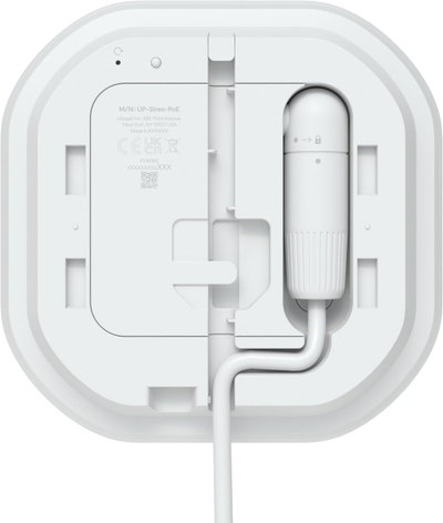 Sirene sigurie Ubiquiti UniFi up-Siren, PoE, LED, e bardhë