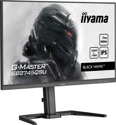 Monitor iiyama G-MASTER GB2745QSU-B1, 27", 2560 x 1440, 2K Ultra HD, 100 Hz, i zi