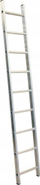 Shkallë alumini AWTools AW23051, 11 shkallë, 150kg, argjendtë