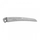 Teh zëvëndësues për sharën Silky Super Accel 21 Curve, 210mm, çelik, argjendtë