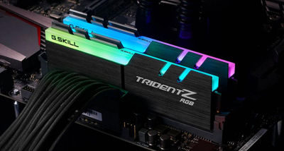 Memorie G.Skill Trident Z RGB, DDR4, 32 GB, 4600 MHz, CL20, F4-4600C20D-32GTZR