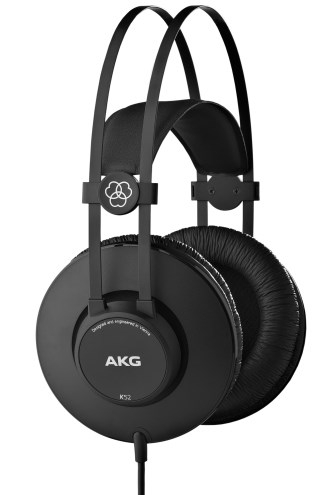 Kufje AKG K52, over ear, me kabllo 2.5m, të zeza