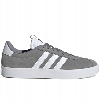 Atlete Adidas VL Court 3.0 M ID6276, eko lëkurë, taban gome, të zeza