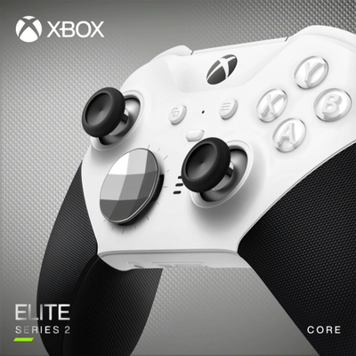 Гејмпад Microsoft Xbox Elite Series 2 Core, безжичен, бел