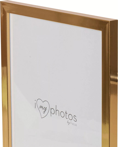 Kornizë fotosh Focus Pop Gold, 13x18 cm, MDF, ngjyrë ari