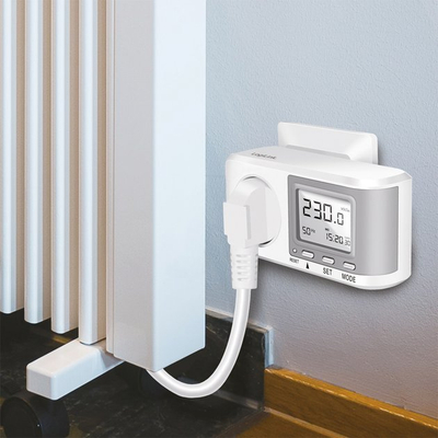 Matës energjie LogiLink, kalkulim kostoje, llogaritje CO2, i bardhë