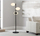 Lampë dysheme Domoletti Campo 2020133F, 3x25W, G9, e bardhë