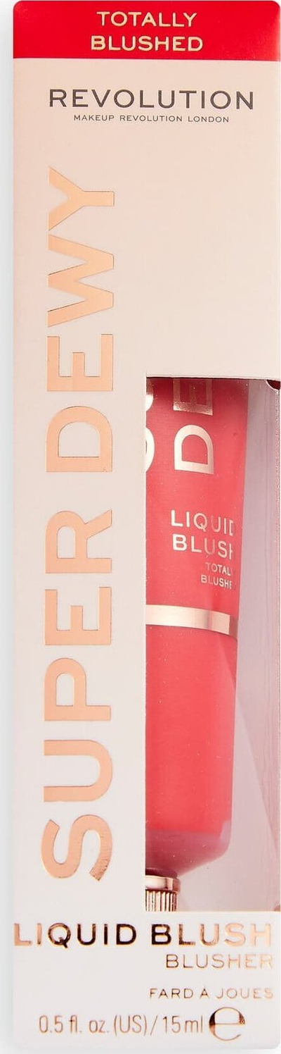 Течен руменилo Makeup Revolution Superdewy, Totally Blushed, dewy ефект