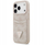 Mbulesë telefoni Guess Hardcase 4G Double Card Triangle për iPhone 17 Pro, me MagSafe, me hapësirë për karta, rozë