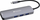 Hub USB C Verbatim CMH 08, 8 porta, HDMI 8K, gri