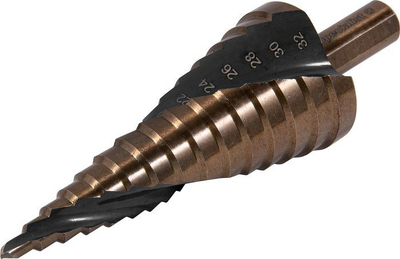 Stërvilë graduale Specialist+ Premium, M2 TiN, 4-32mm, ngjyrë bronz