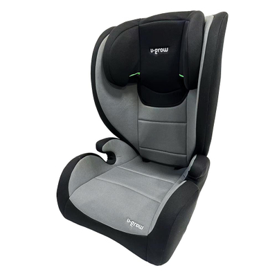 Ulese auto U-Grow UG-HB59, ISOFIX, 100-150 cm, gri e zezë