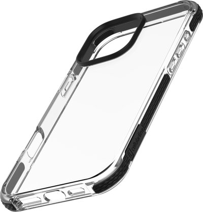 Mbulesë telefoni Cellularline Strong Guard Tetraforce për iPhone 16 Pro, transparente