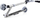 Trotinet Globber Flow Element Comfort Lights, palosës, rrota LED, argjendtë