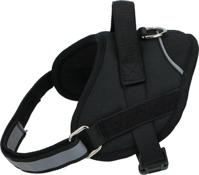 Jelek për qen Techonic Harness, masa M 50–62 cm, me shirita që ndriçojnë, i zi