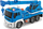 Lodër kamion vinç Jiansheng City Truck, shkallë 1:16, me drita edhe zë, blu