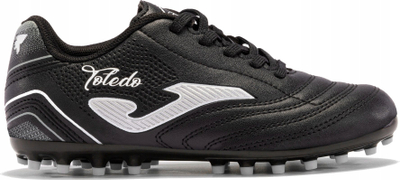 Këpucë futbolli Joma Toledo 2401 AG Jr, kalamaj, fushë natyrale, të zeza