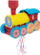 Pinjatë Godan Train, në formë treni, 42 x 19.5 x 35 cm, shumëngjyrëshe