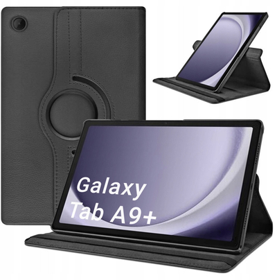 Mbulesë 360 për tablet Samsung Galaxy Tab A9 Plus 11", me rrotullim, e zezë