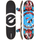 Skateboard PB Scratch Classic, 79 cm, dru 9 shtresa, shumëngjyrësh