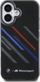 Mbrojtëse telefoni BMW BMHCP16S23HTRAK për iPhone 16 6.1", hardcase, e zezë