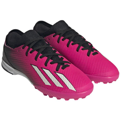 Këpucë futbolli Adidas X Speedportal.3 TF Junior, për bar sintetik, rozë me të bardhë