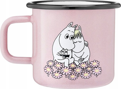 Filxhan smalti Moomin Muurla Together Migotka, 370ml, metal, rozë