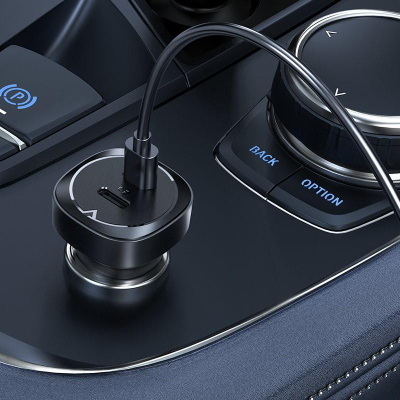 Karikues makine Acefast 72W, 2x USB C, PPS PD, i zi