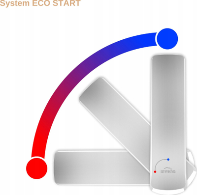 Rubinet lavamani Ligaria, gryke fleksibile, sistem ECO START, i zi