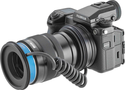 Unazë reverse automatike Novoflex FUX GRETRO, për Fujifilm GFX, me komunikim elektronik, trup metalik