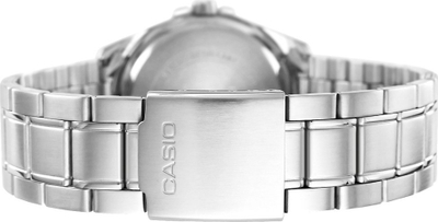 Ora dore Casio MTP-1308D-1AVDF, kronograf, çelik inox, e argjendtë