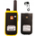 Radiolidhje Baofeng BF-T17, set 2 copë, bateri 1800mAh, e verdhë