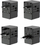 Adapter për udhëtim Dudao A65Pro, 65W, 2x USB C 2x USB A, i zi