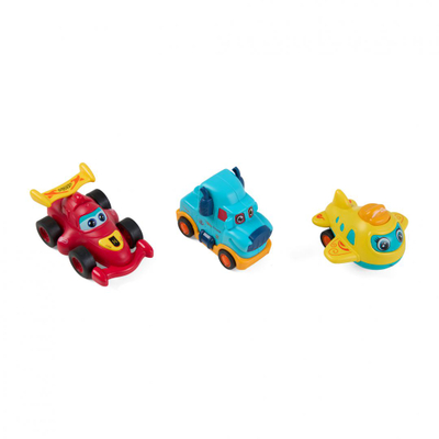 Set lodrash MOMKI, 3 vetura me inercion, modele të ndryshme, shumëngjyrëshe