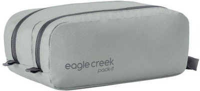 Çantë tualeti Eagle Creek Pack It Reveal Quick Trip, poliester i ricikluar, madhësi unike, gri