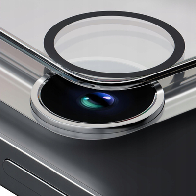Заштитно стакло за камера Hybrid Glass за Apple iPhone 16 Pro 16 Pro Max, целосно покривање на леќи, калено стакло 9H, транспарентно