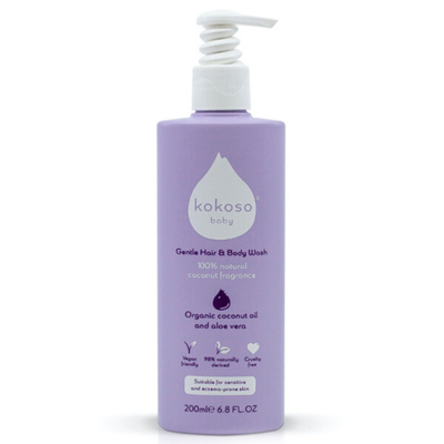 Xhel dushi për bebe Kokoso Baby, me parfum, 200 ml