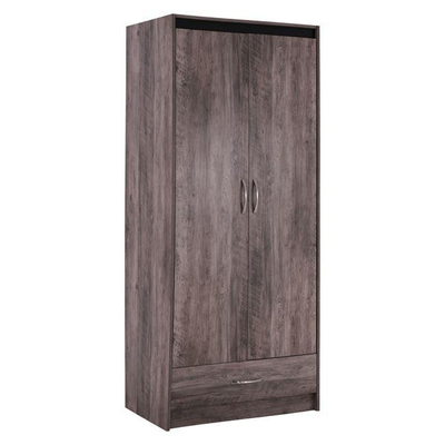 Dollap  Jacintha 2-dyersh ash 80×53×190.5 cm (HM2276)