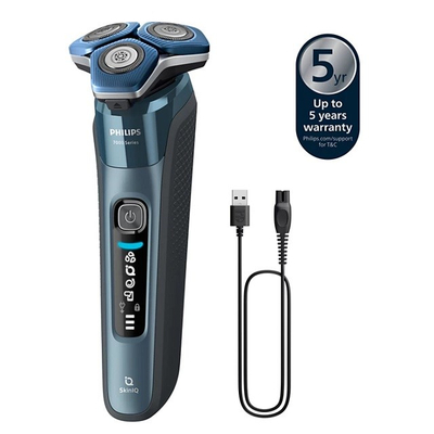 Aparat rroje elektrik Philips Series 7000 S7882/55, SkinIQ, i larshëm, gri