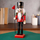 Figurë druri arrithyes Nutcracker për zbukurim, 25 cm, me shumë ngjyra
