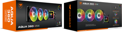 Ftohës Cougar AQUA 360 ARGB