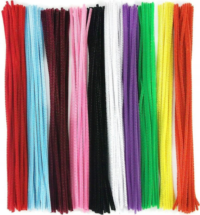 Set telash kreativë Creative Chenille Stems, 300 copë, shumëngjyrësh