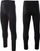 Leggings vrapimi për meshkuj IQ Cruzi, seamless, masa XXL, të zinj