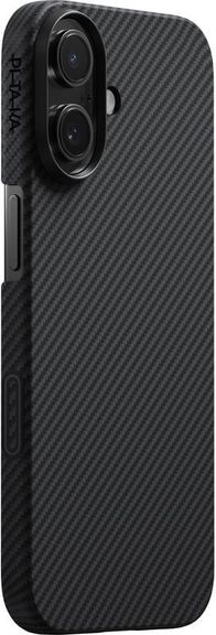 Mbulesë telefoni PITAKA Ultra Slim, për iPhone 17, MagSafe, e zezë gri