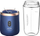 Blender portabël Deerma Wireless pa kabllo, 400ml, karikim me USB, blu