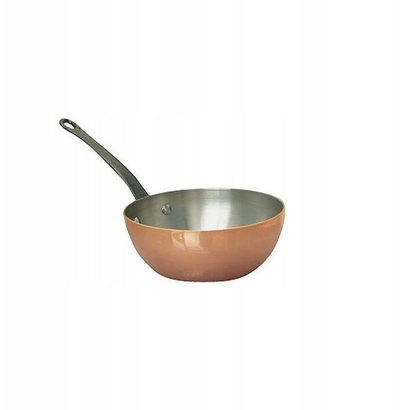 Tigan sauté De Buyer Inocuivre Tradition, bakër inox, dorezë gize